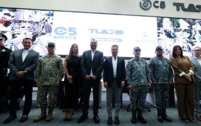 Acude Pablo Lemus a inauguración del C5 Tlajomulco