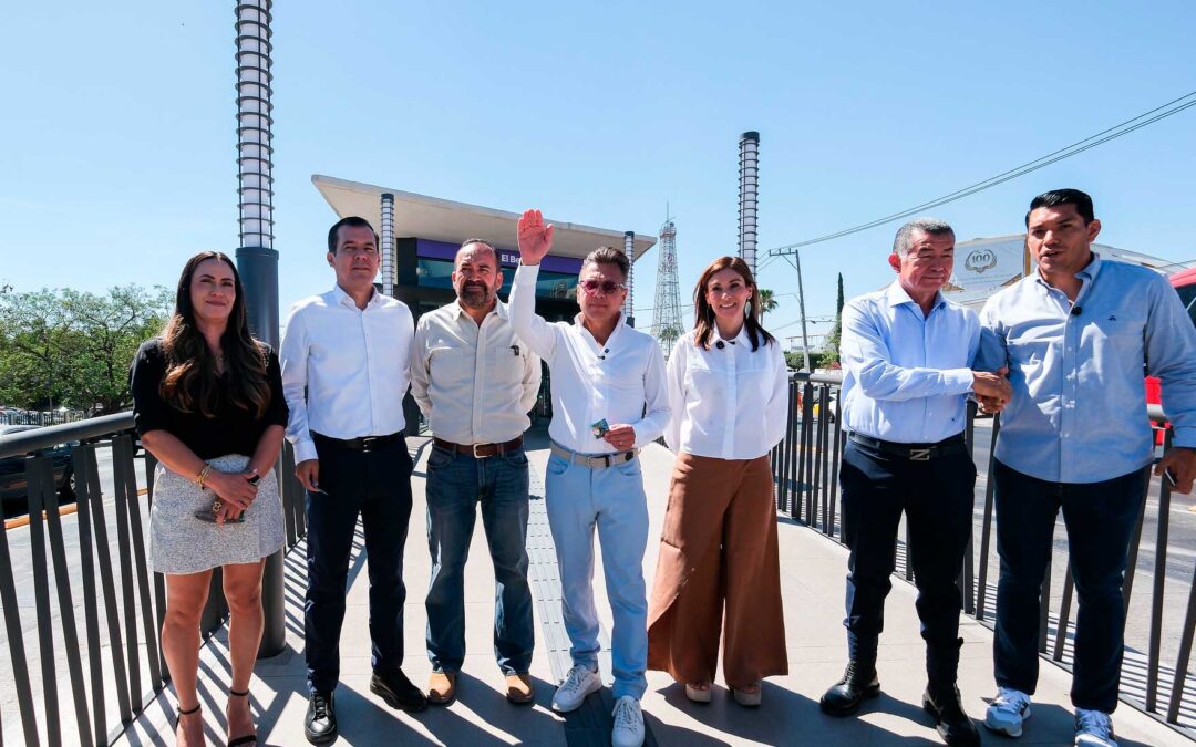 Presenta Pablo Lemus dos nuevas estaciones de Mi Macro Periférico en Tonalá