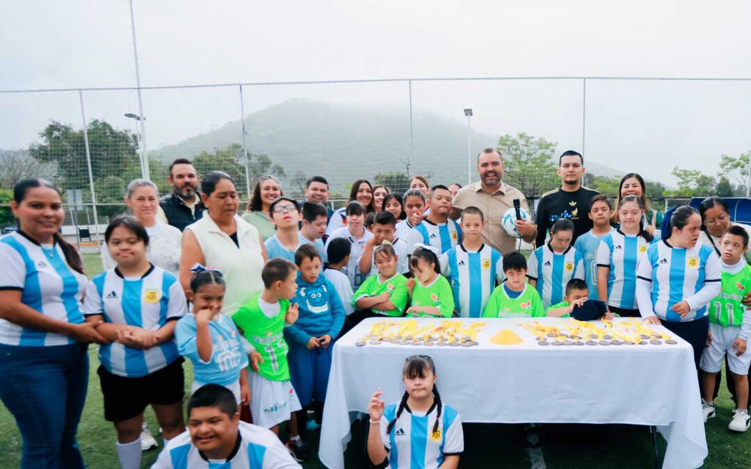 Tlajomulco impulsa la inclusión a través del deporte con el “Mundialito Down Tlajo 2026”