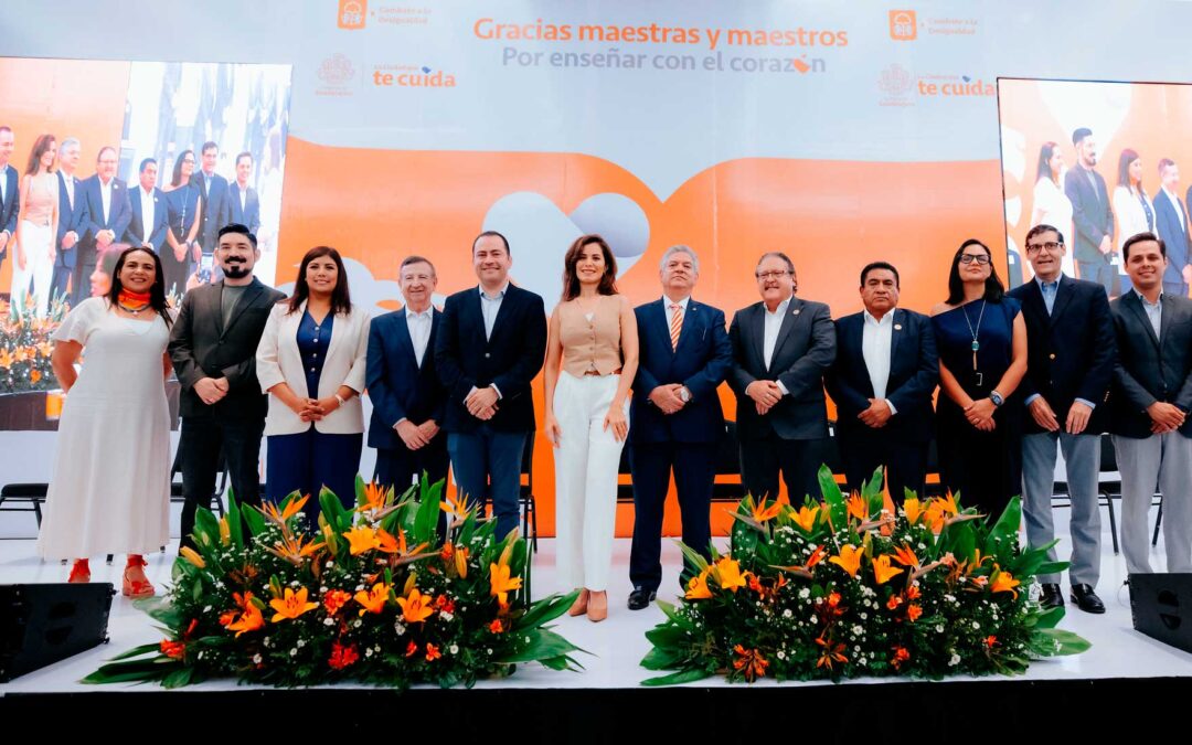 Reconoce Vero Delgadillo a docentes tapatíos