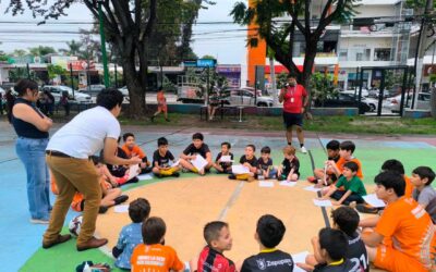 Llevará ‘Gol de Barrio’ futbol, arte y cultura de paz a los Centros Enjambre Campanario y Cúspide