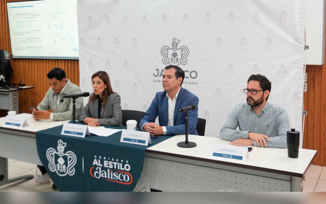 Alista Gobierno de Jalisco arranque de operaciones de la Línea 5 Macro Aeropuerto