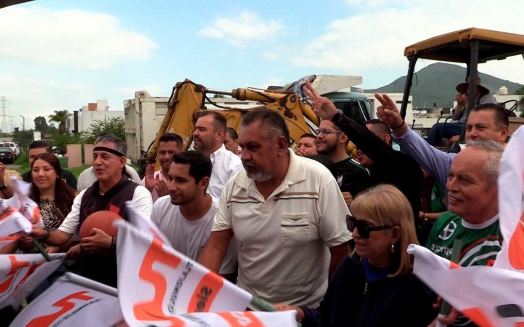 Gerardo Quirino impulsa infraestructura hidráulica y deportiva en Campo Sur