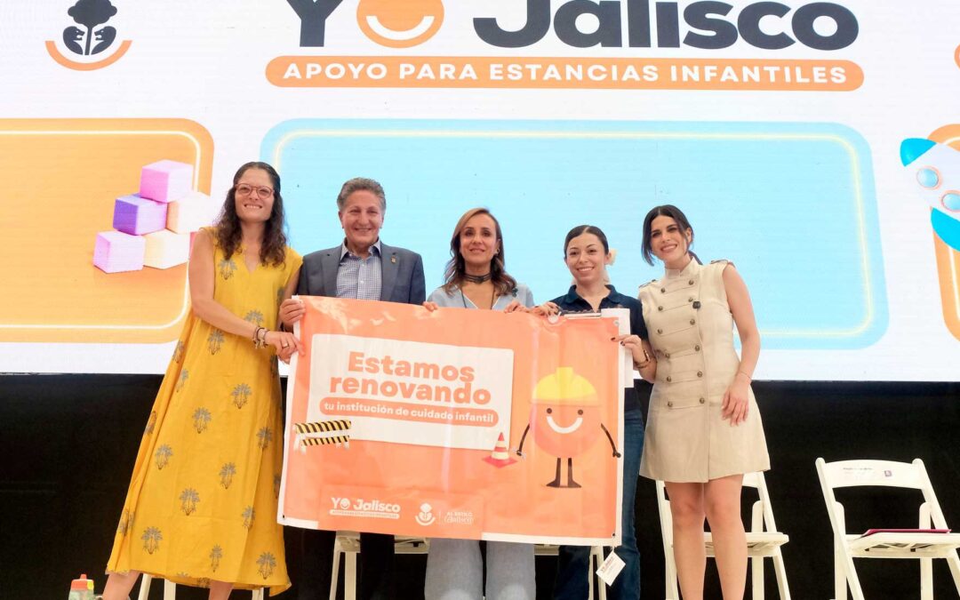 Entrega Gobierno de Jalisco apoyos económicos a 103 estancias infantiles del estado