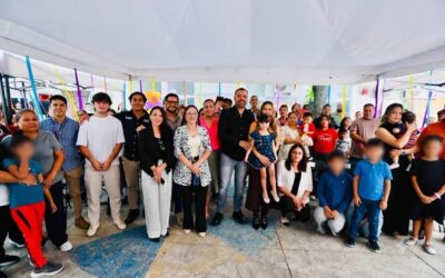 Gerardo Quirino y Bianca Sunderman encabezan jornada de reintegración familiar