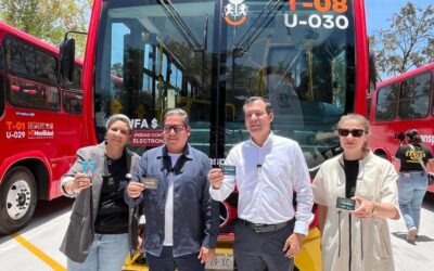 Refuerza SETRAN el transporte público en Lagos de Moreno con cinco nuevas unidades