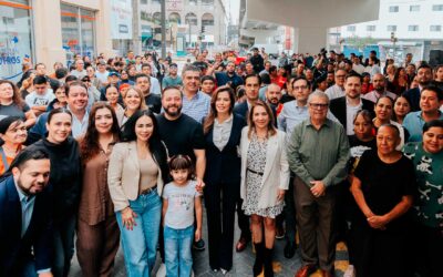 Entrega Vero Delgadillo renovación de Av. República, en el Centro de Guadalajara