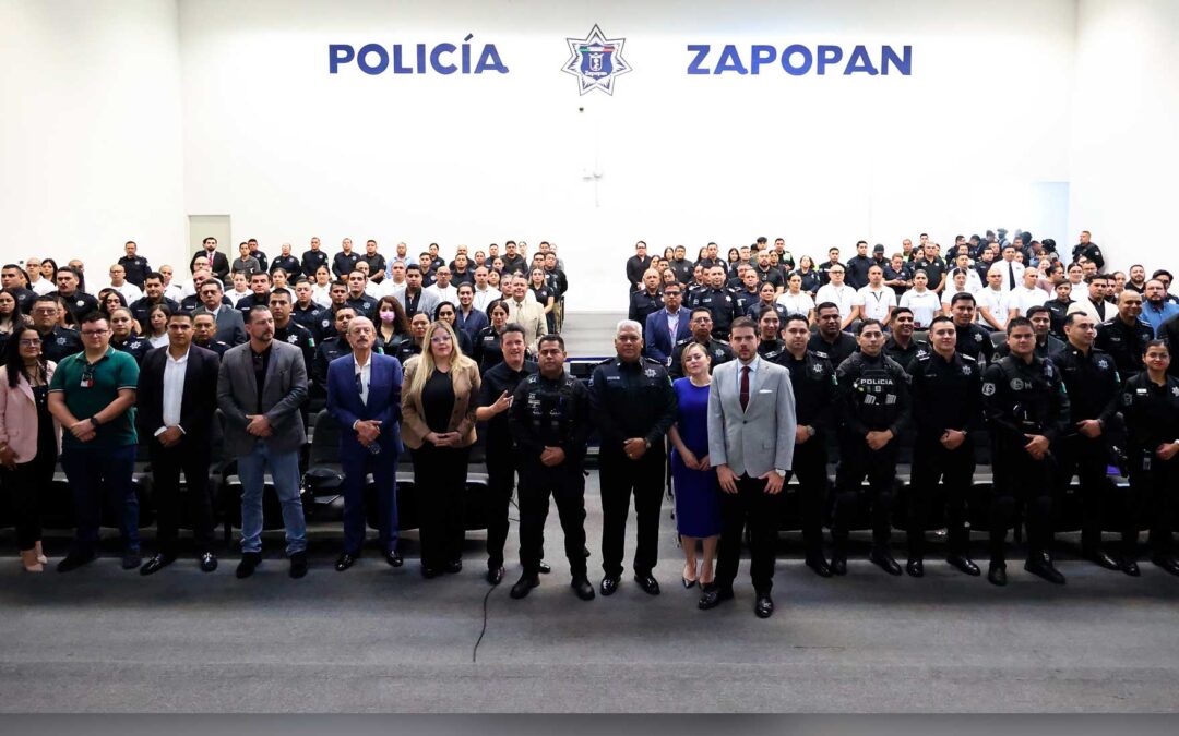 Inicia Zapopan ciclo de conferencias especializadas para fortalecer la profesionalización policial