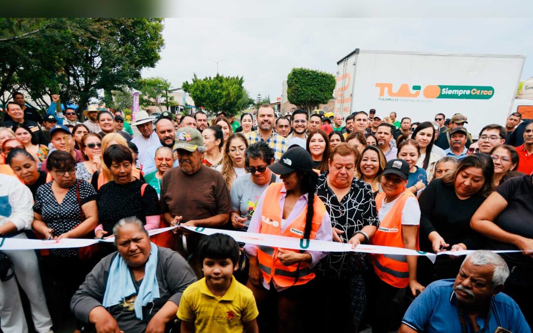 Gerardo Quirino entrega rehabilitación vial por 15 millones de pesos en Paseo de los Agaves