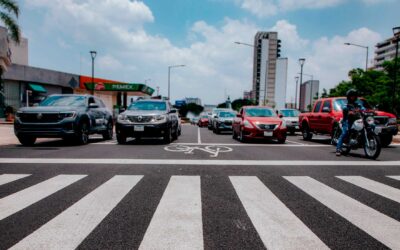 Entrega Vero Delgadillo rehabilitación de Avenida Miguel Hidalgo