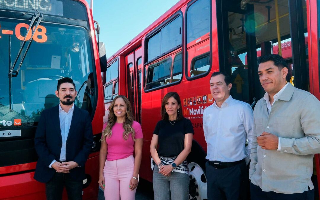 Inicia operaciones la nueva Ruta 8 de Mi Transporte Tren Ligero