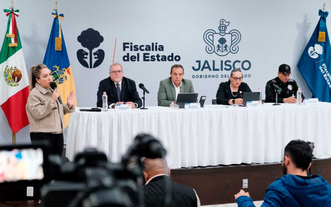 Disminuye 41% la incidencia de homicidios dolosos en Jalisco durante el primer semestre de 2026
