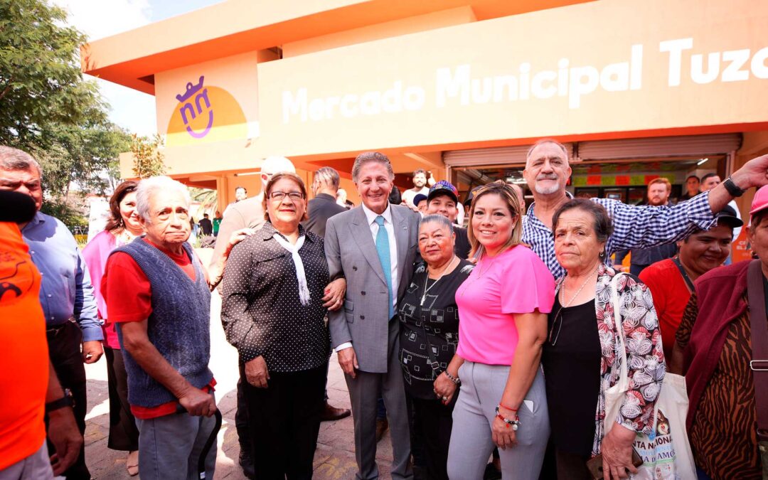 Zapopan renueva el Mercado La Tuzanía y fortalece el comercio local