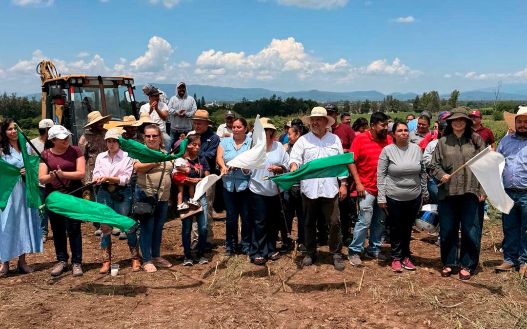 Inicia urbanización de 385 lotes a bajo costo para familias de San Martín de Hidalgo