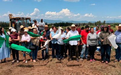 Inicia urbanización de 385 lotes a bajo costo para familias de San Martín de Hidalgo