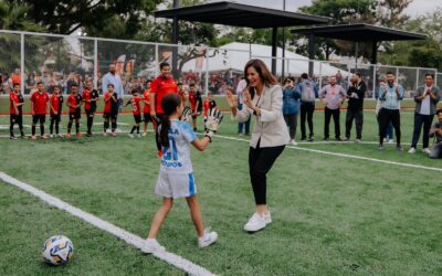 Guadalajara recupera espacios públicos con la renovación de 26 unidades deportivas y 100 parques iluminados