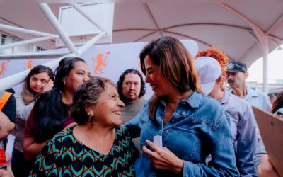 Anuncia Vero Delgadillo obras en la colonia Echeverría