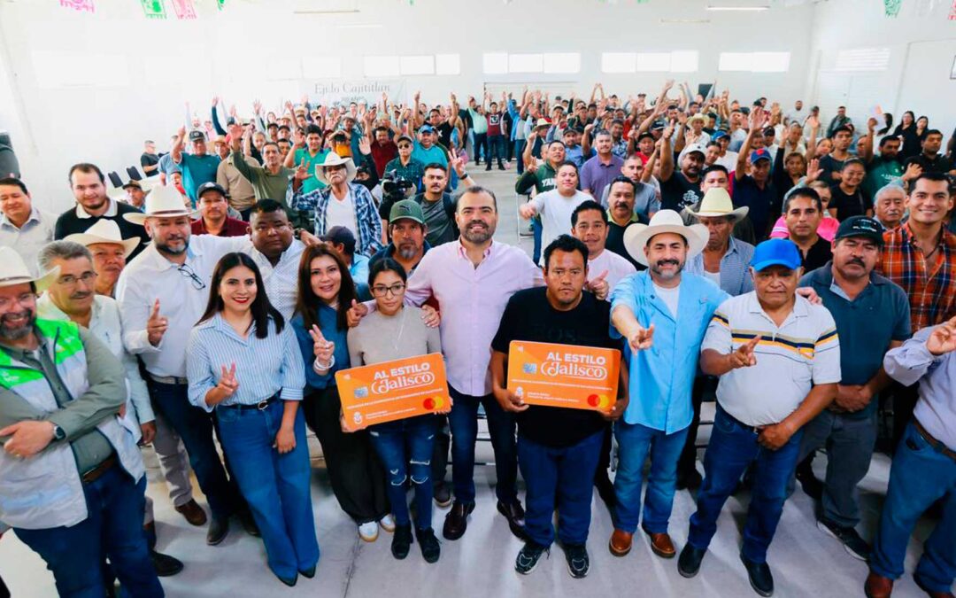Entregan a pescadores de Tlajomulco la “Tarjeta Única al Estilo Jalisco”