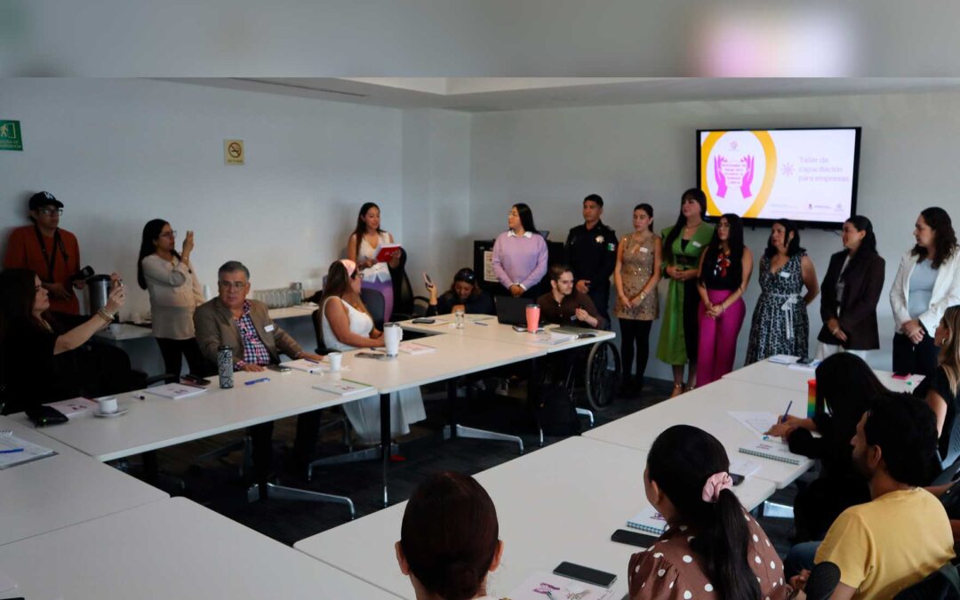 Tlajomulco brinda taller para generar espacios laborales libres de violencia contra las mujeres