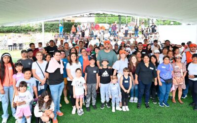 Disfrutan niñas, niños y familias del Rally de Participación Ciudadana 2026