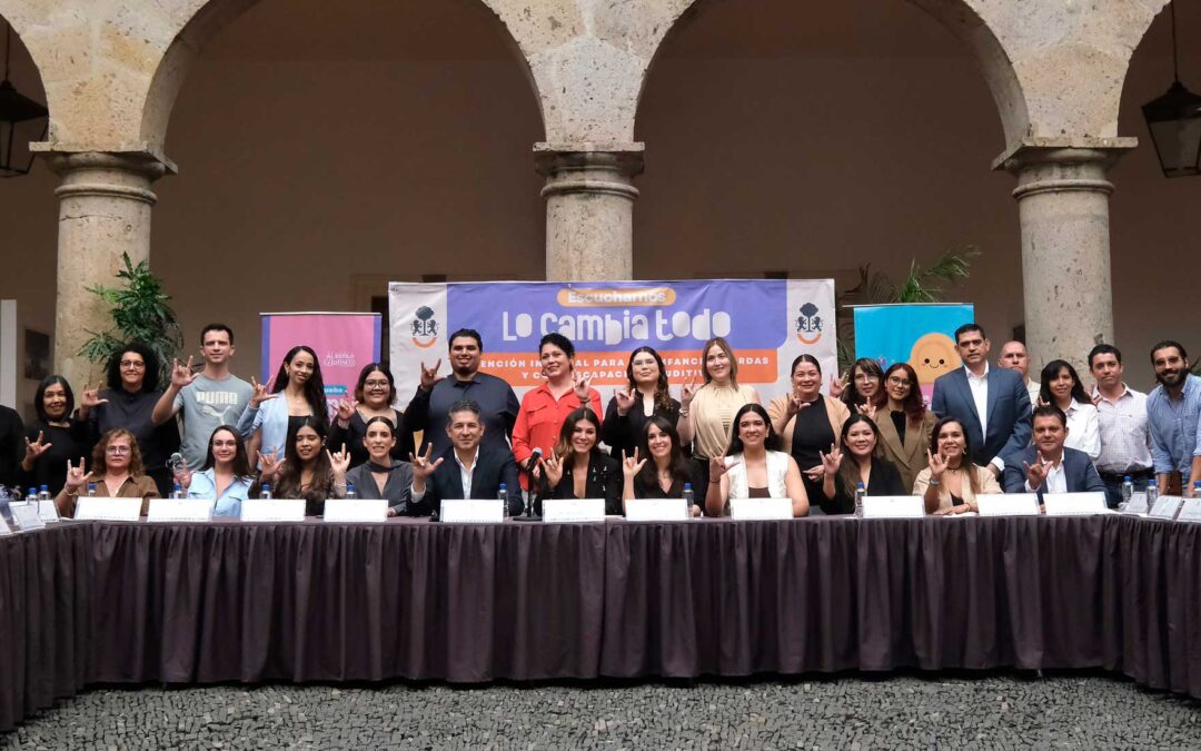 Presenta Gobierno de Jalisco iniciativa para la atención temprana de las infancias sordas y con discapacidad auditiva