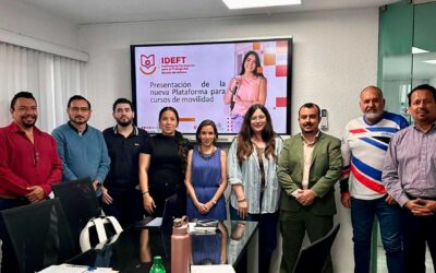 IDEFT fortalece la capacitación en movilidad con nueva plataforma digital y academia de instructores