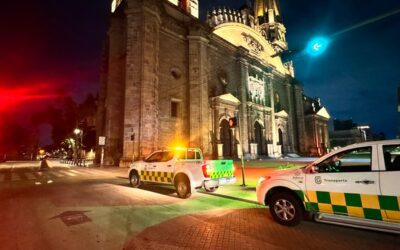 Refuerza SETRAN seguridad nocturna con revisiones a taxis y vehículos de plataforma