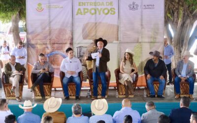 Fortalece Jalisco al sector agropecuario con apoyos por más de 37.7 millones de pesos