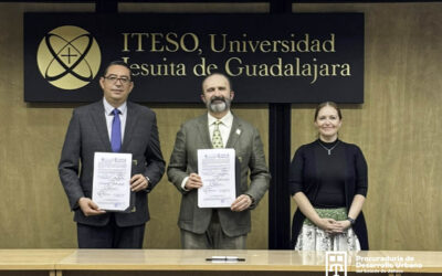Firman Prodeur e ITESO convenio de colaboración para impulsar el desarrollo urbano en la entidad