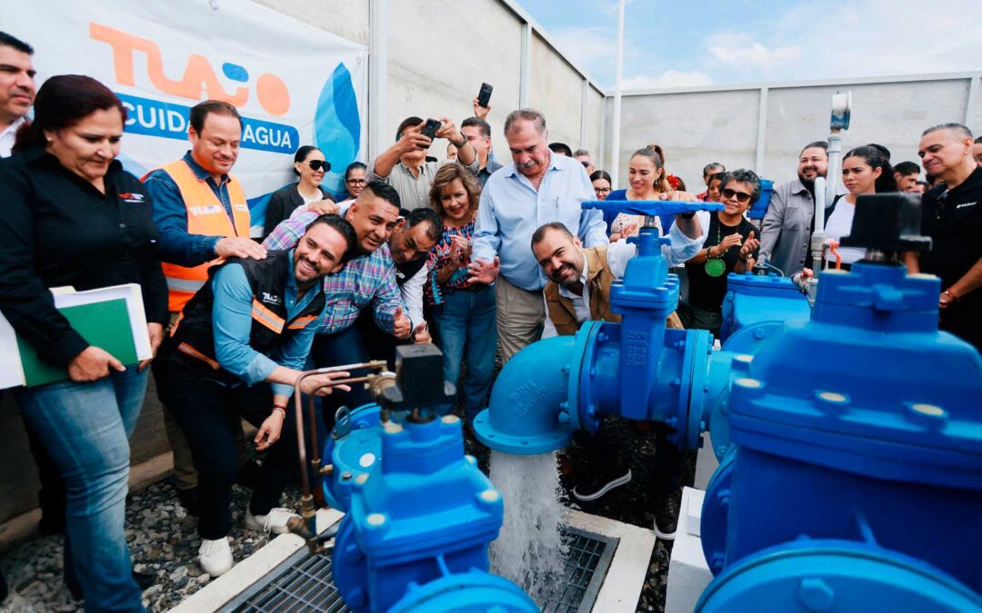 Gerardo Quirino entrega pozo de agua en Punto Sur