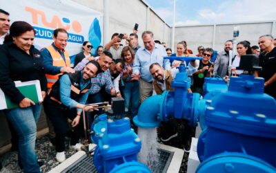Gerardo Quirino entrega pozo de agua en Punto Sur