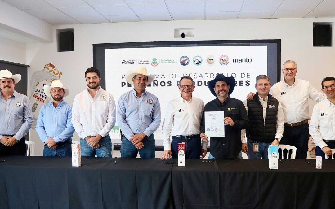 Impulsa SADER Jalisco incorporación de pequeños productores a la cadena de suministro de Santa Clara