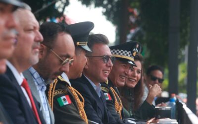Encabeza Pablo Lemus Desfile Cívico-Militar Conmemorativo por el 216 Aniversario del inicio de la Independencia de México