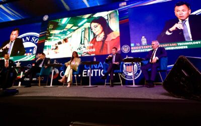 Destaca Pablo Lemus Navarro oportunidades de crecimiento en Jalisco durante la 5ª Convención Binacional México–Estados Unidos, de la American Society of Mexico