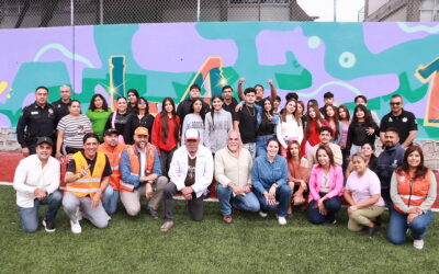 Guadalajara entrega rehabilitación de la Unidad Deportiva 41 en Balcones de Oblatos