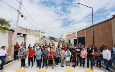 Quirino entrega renovada la calle 5 de Mayo, en Buenavista