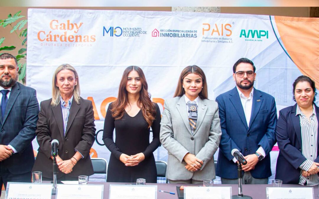 Busca la diputada Gabriela Cárdenas fortalecer la seguridad y certeza en los servicios inmobiliarios de Jalisco