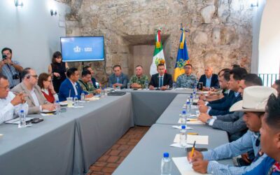 Encabeza Gobierno de Jalisco reunión para fortalecer la seguridad en San Andrés Cohamiata