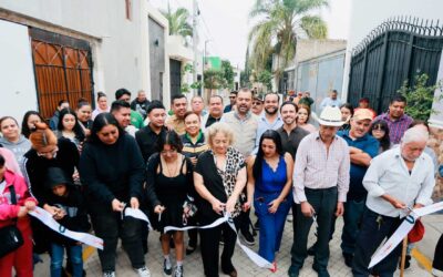 Tlajo invierte 6.6 millones de pesos y estrena dos vialidades más en San Sebastián el Grande