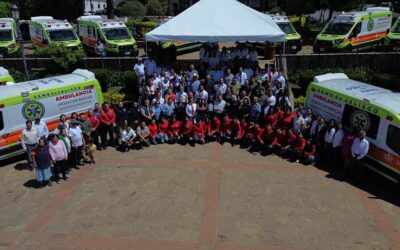 Jalisco entrega 14 ambulancias a municipios de la región Sierra de Amula