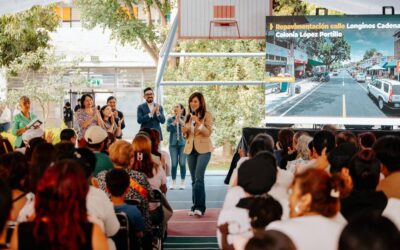 Vero Delgadillo anuncia y entrega obras por más de 163 millones de pesos en Guadalajara